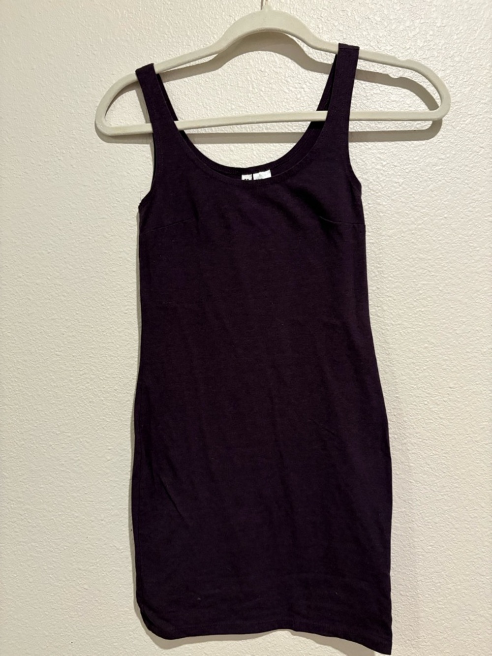 Simple Dark Plum Tank Dress